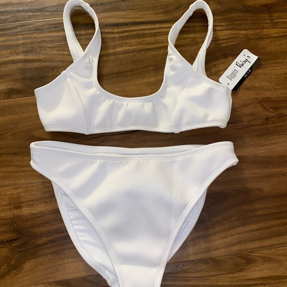White bikini